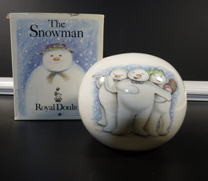 希少☘️レア☘️ロイヤルドルトン　スノーマン　オルゴール　アンティーク Royal Doulton Snowman | eBay