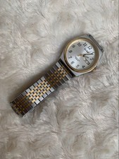 ALBA Silver & Gold Color Wristwatch