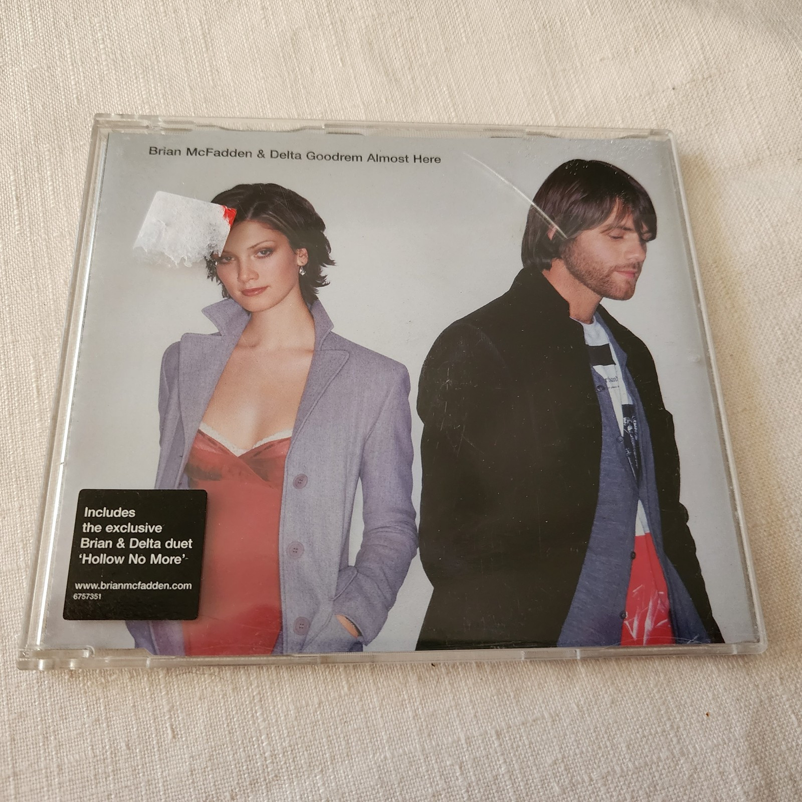 Delta Goodrem/Brian McFadden - Almost Here (CD Single 2005) 2 Track UK Single