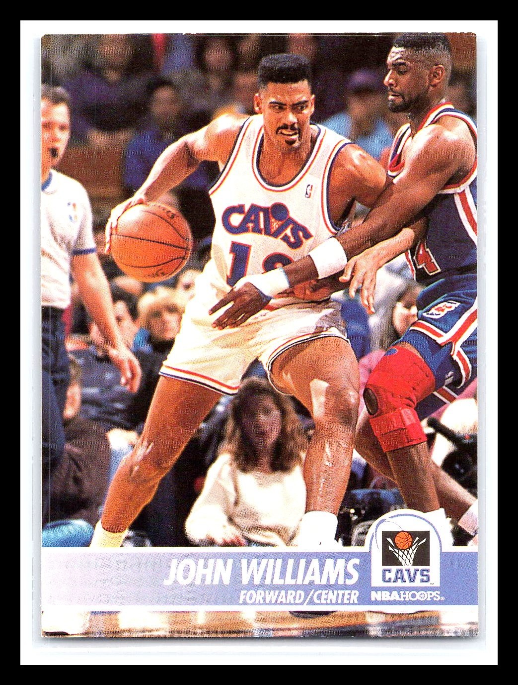 John Williams 1994-95 Hoops Basketball #40 - Cleveland Cavaliers