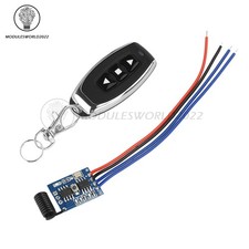 DC3-12V Wireless Remote Control Forward Reverse Speed Controller PWM Motor Drive