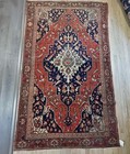 ANTIQUE HANDMADE SAROUK FEREGHAN 4x7FT   ca 1880 — photo 10