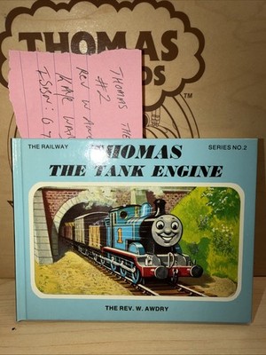THOMAS THE TANK ENGINE Book THOMAS TANK ENGINE TRAIN AWDRY THE RAILWAY SERIES #2