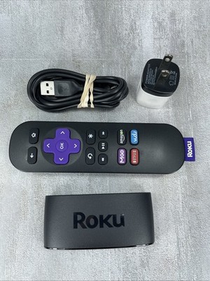 Roku Express 4K+ 3941X2 HDMI Replacement Black Media Streamer Reset