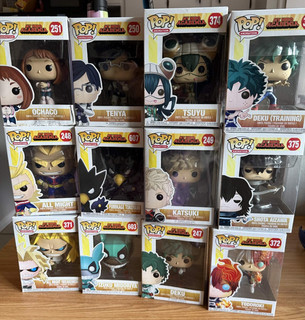 Funko Pop! My Hero Academia MHA Vinyl Figure Lot of 12 Deku All Might #247 607