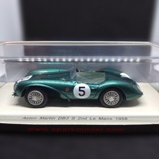 Spark Aston Martin DB3S No.5 Le Mans 2nd 1958 1/43 Collectible 14+