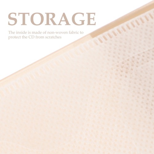 CD Case Binder 12-Capacity CD Storage Book CD Storage Container CD Organizer - Afbeelding 10 van 12