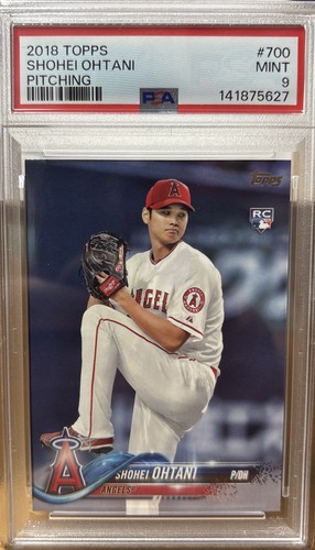 2018 Topps - Shohei Ohtani #700 (RC) PSA 9