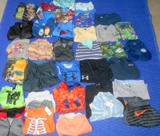 Lot of 36 Boys sz 5 6 Clothing polo north face ralph lauren lucky brand osh kosh