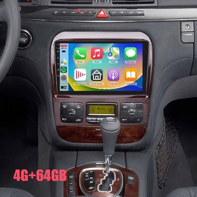 For 2000-2006 Mercedes Benz S Class Android 16 Car Stereo Radio GPS Navi CarPlay