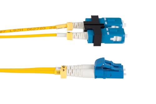 20m LC-SC OS2 Corning Singlemode Duplex 9/125 UPC Fiber Optic Cable - 第 3/7 張圖片