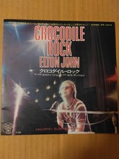Japanese press 7inch!!!   ELTON JOHN   CROCODILE ROCK / ELDERBERRY WINE