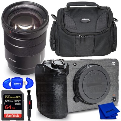 Sony FX30 Digital Cinema Camera and E PZ 18-105mm f/4 G OSS Lens Bundle