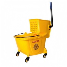 Wringer Pail Trolley Wheeled Mop Pail Wringer Plastic