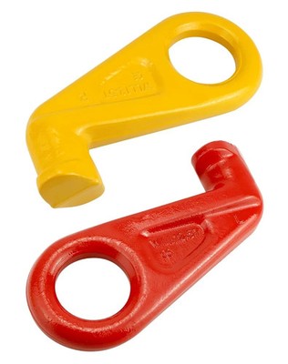 Shipping Container Lifting Hooks, 2 Pack 12.7 T Left & Right 45 Degree Alloy Ste