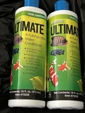 HIKARI Aquarium Solutions ULTIMATE 16 oz Complete Water Conditioner  X 2