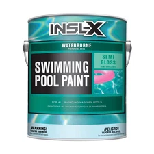 Waterborne, Semi-Gloss Acrylic Pool Paint, Ocean Blue, 1 Gallon