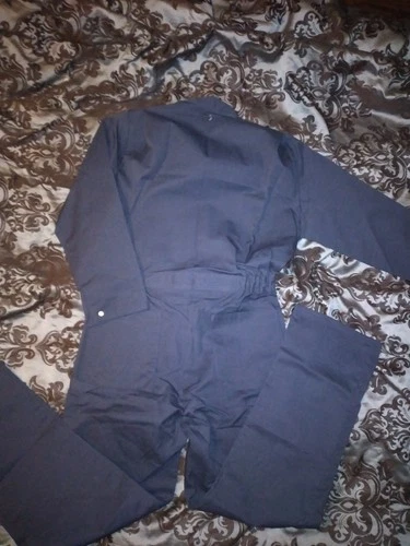 NOS New with Tag Vintage Big Yank Navy Blue Coveralls 42T Michael Myers image 5