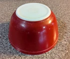 Vintage Early PYREX Red Mixing Bowl 1-1/2 Quart Model #402 Medium B-42