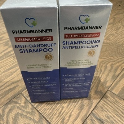 Pharmbanner Selenium Sulfide Anti-Dandruff Shampoo - 8.4 fl oz - Exp 01/28