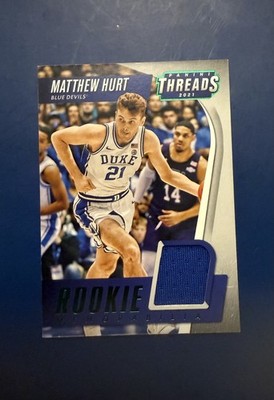 2021-22 Panini Chronicles Draft Picks - Threads Rookie Memorabilia Matt Hurt...