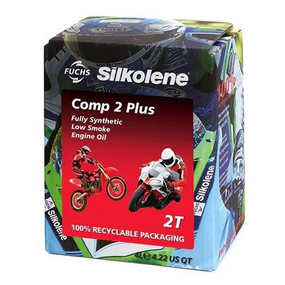 SILKOLENE 2T COMP-2 PLUS, 4LT