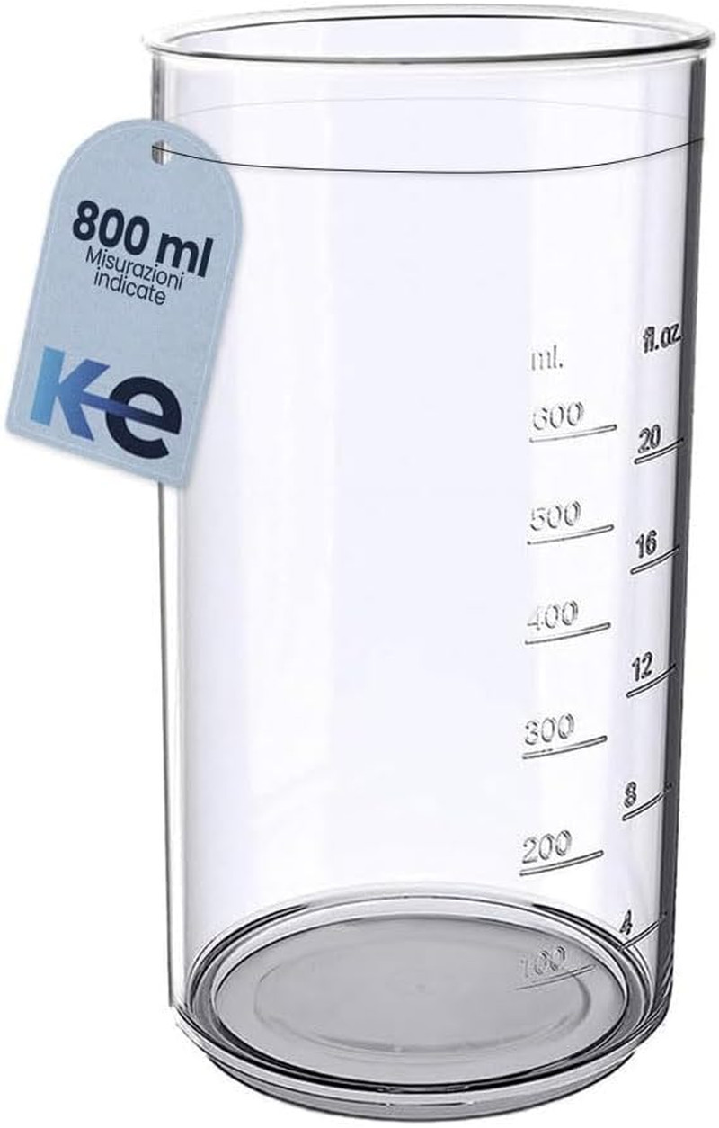 Contenitore Pappa Neonato 600ml - Bicchiere per Frullatore Immersione - 1