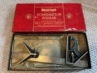 STARRETT No. 11 Combination Square w/ Box - SHIPS FREE!!!