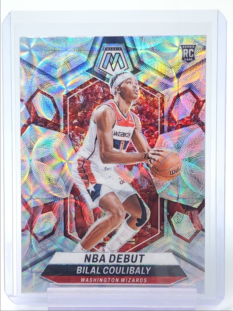 BILAL COULIBALY 2023-24 MOSAIC NBA DEBUT ROOKIE SCOPE PRIZM RC Q1557