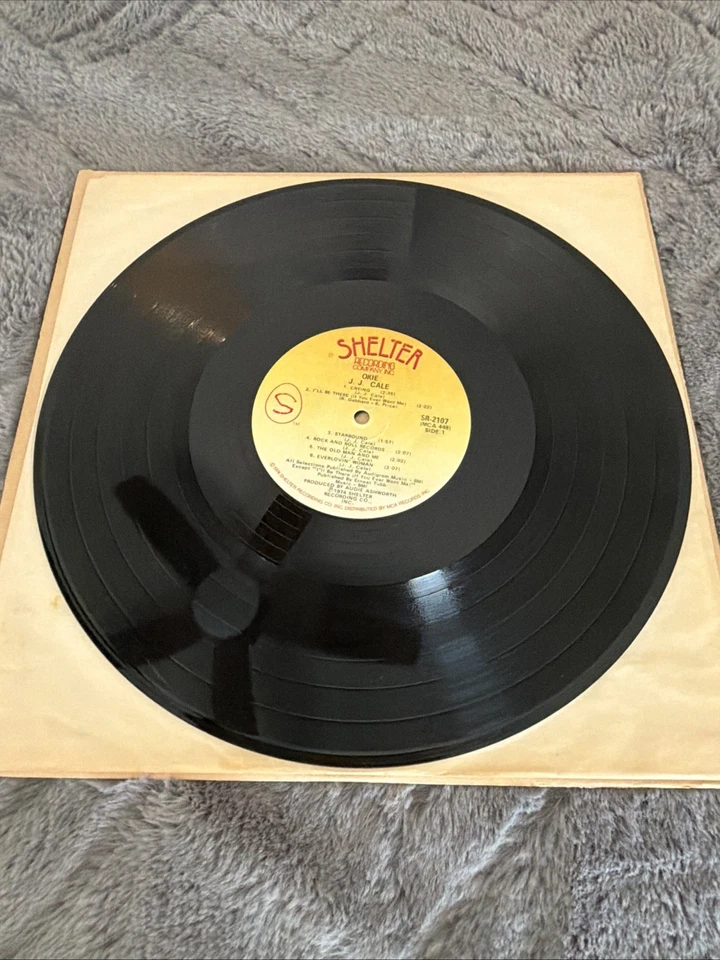 J.J. Cale Okie 1974 SR-2107 Shelter Records LP - Image 3 of 4