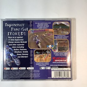 Jeremy McGrath Supercross 2000 (Sega Dreamcast 1999) CIB Compete testato e funzionante