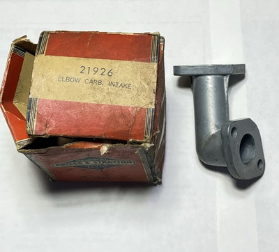 #ad NOS Briggs And Stratton Elbow Carb. Intake $30.00