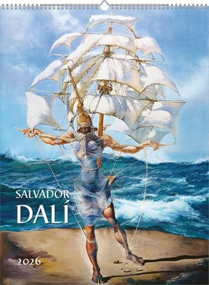 Salvador Dali 2026 - Bild-Kalender 42x56 cm - Kunst-Kalender - Wand-Kalender...