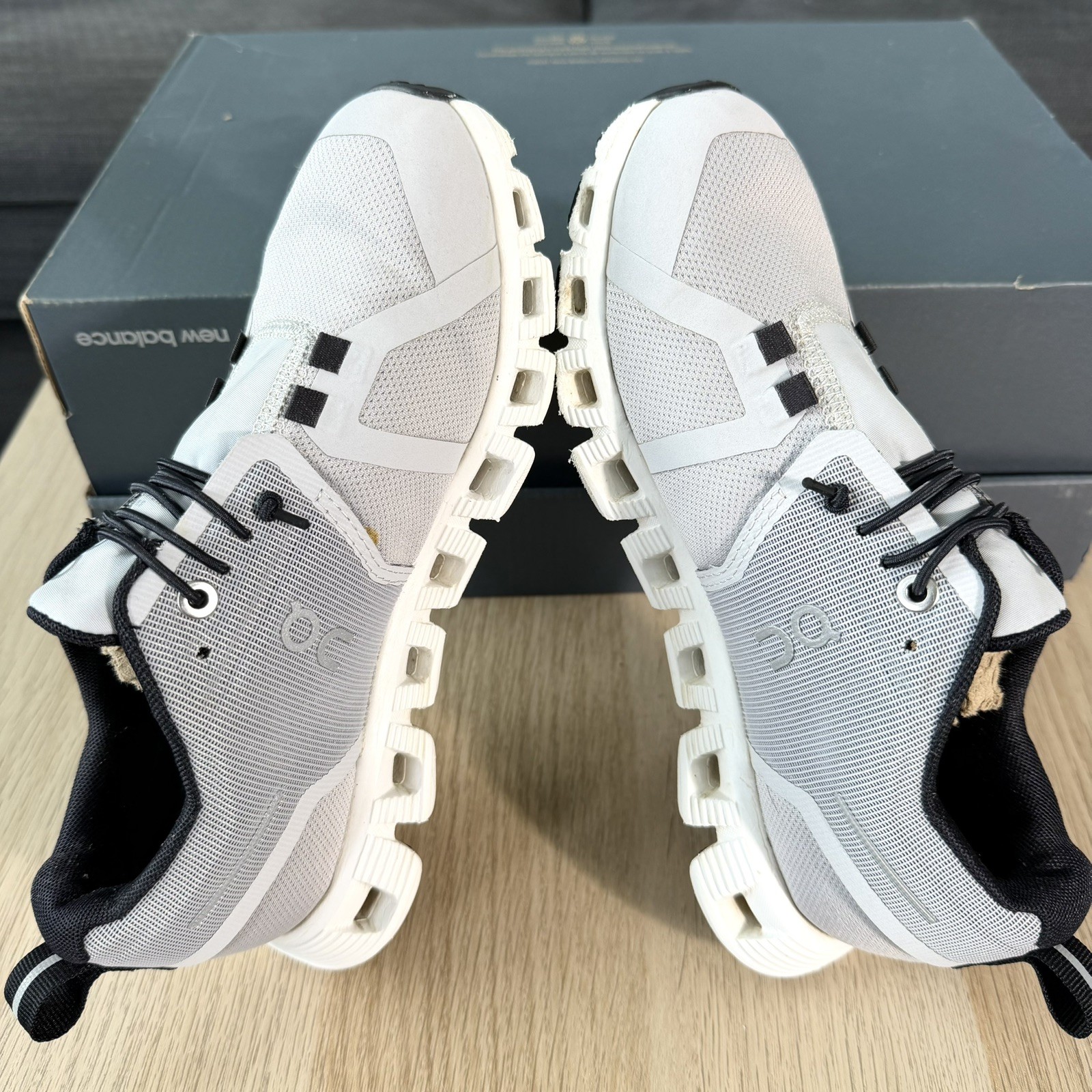 On Cloud 5 Waterproof Gray CloudTec Running Sneak… - image 9