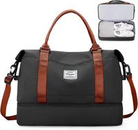 Groß Reisetasche Damen HandgepäCk Tasche Sporttasche Weekender Bag Schwimmtasche