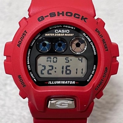 CASIO G-SHOCK DW-6900TR Rot Herrenuhr