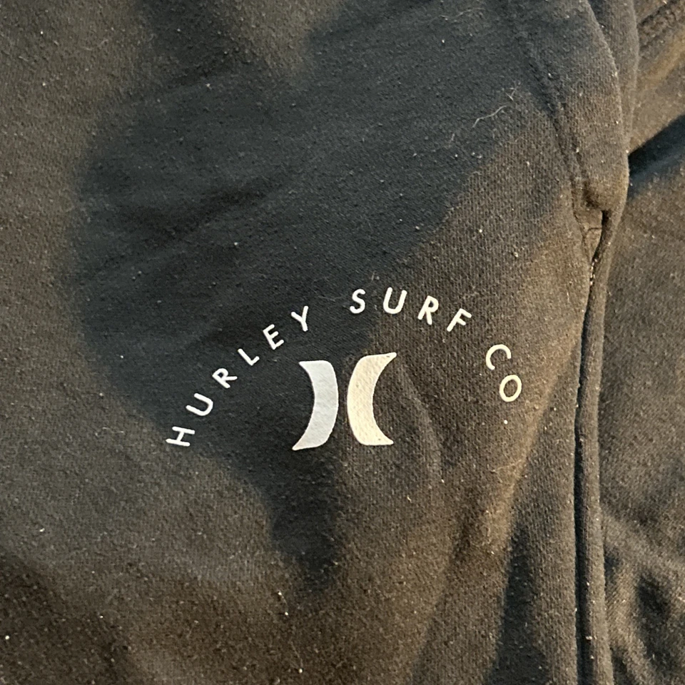 Pantalones deportivos informales Hurley Surf Co con cordón - para hombre talla XL - negros Foto 2 de 4