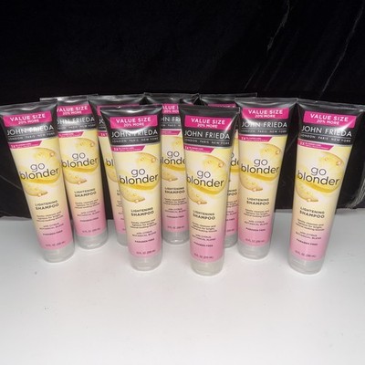 9 John Frieda 8.3oz Go Blonder Hair Lightening SHAMPOO w/Citrus