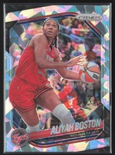 2025 Panini Prizm WNBA #75 Aliyah Boston Ice Prizms