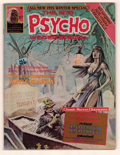 Psycho #24 Winter Special GENE DAY letzte Ausgabe Skywald 1975 sehr guter Zustand