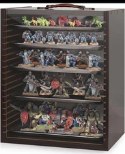 Minifigures Display Case 40K Army Action Figure D&D Miniature Carrying Box