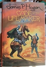 Code of the Lifemaker - James P. Hogan Hardback/Dust Jacket  1st Edition Del Rey