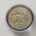 1973 P Eisenhower Dollar Choice/Gem BU/Toned — photo 2