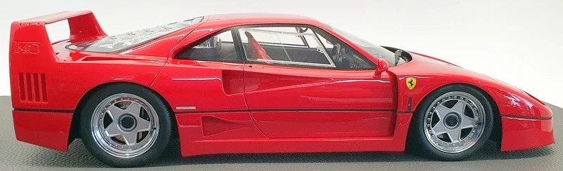 Top Marques 1/12 Scale Model Car TM12-17F - 1987 Ferrari F40 Lexan Windows - Red - Image 4 of 4