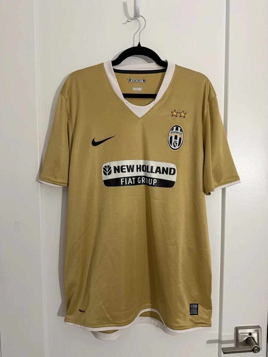 Nike Juventus Gold International Club Soccer Fan Apparel and