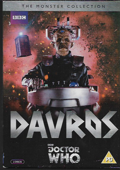 DOCTOR WHO (DR.) THE MONSTER COLLECTION DAVROS BBC GENUINE R2 DVD 2-DISC SET