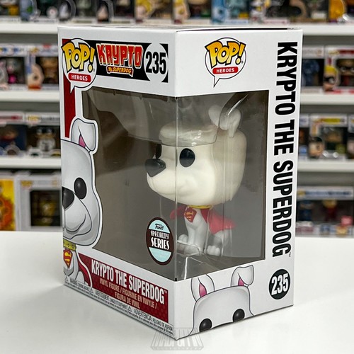 Funko Pop Crypto The Superdog DC Heroes #235 Specialty Series Figura Vinilo Nueva - Imagen 2 de 8