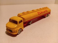 Lego Camion Merdedes Benz L337 semi remorque citerne Shell HO 1/87 TBE