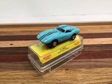Aurora T-Jet HO Scale Ford Cobra GT Slot Car Turquoise 1375-2.98 Untested