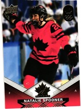 2025-26 UD Tim Hortons Team Canada Olympic Base Natalie Spooner #89